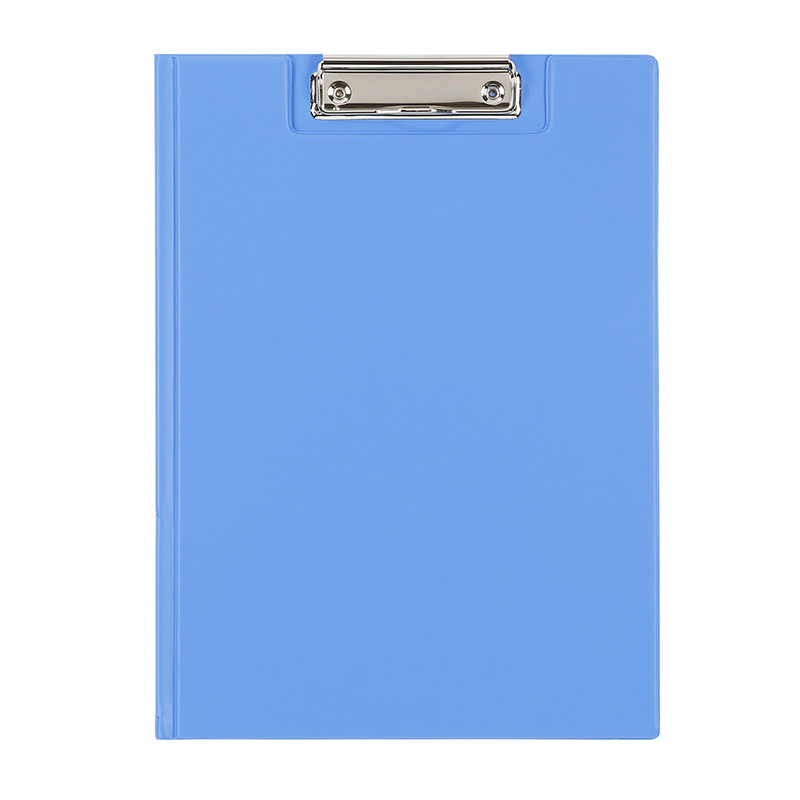 Wedo 0576603 Porte-bloc A4 en plastique avec porte-stylo Bleu 