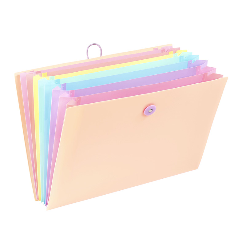 Trieur extensible 8 compartiments Rainbow Pastel – Viquel