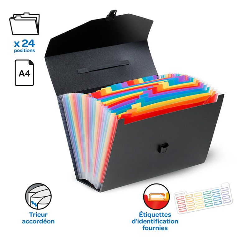 Trieur Valisette Compartiments Rainbow Class Viquel